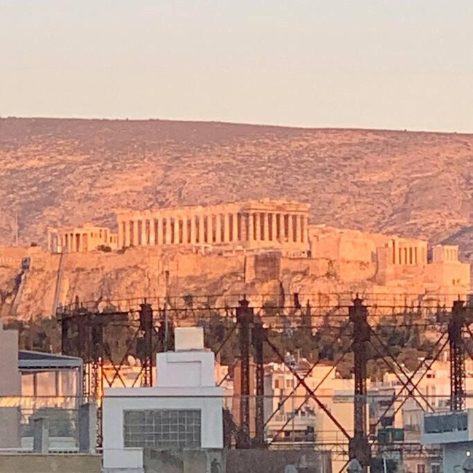 Fab New Flat In Central Athens W/ Acropolis Views Exteriér fotografie