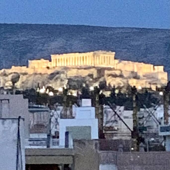Fab New Flat In Central Athens W/ Acropolis Views Exteriér fotografie